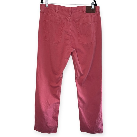 POLO RALPH LAUREN Men’s Deep Salmon 650 Straight Casual Pant, 36/32 - Picture 5 of 8